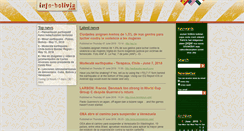 Desktop Screenshot of en.info-bolivia.com