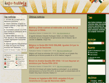 Tablet Screenshot of info-bolivia.com